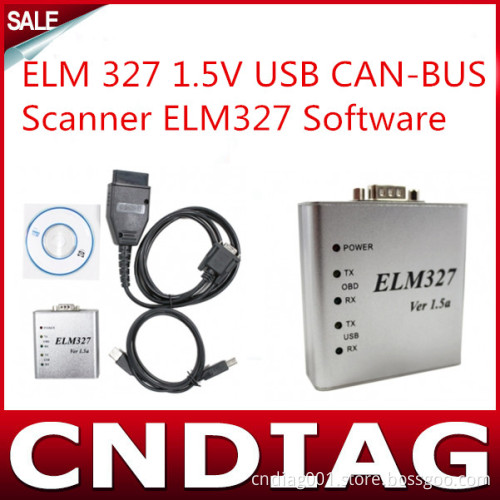 Elm 327 1.5V USB Can-Bus Scanner Elm327 Software Free Shipping